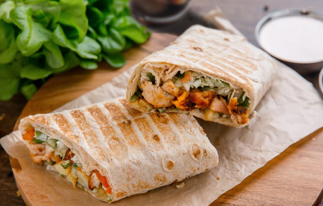 Chicken Doner Wrap